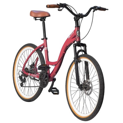 Bicicleta Aro 26 Blitz Comodo Alumínio Shimano 21V Urbana - Foto 2