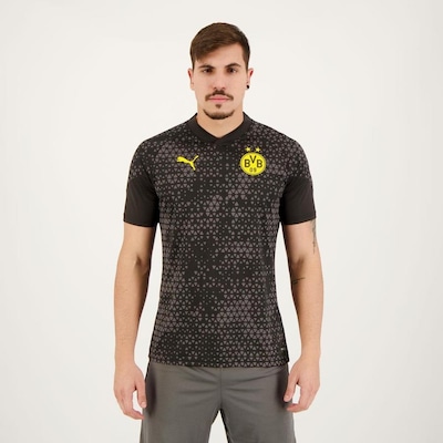 Camisa Borussia Dortmund Treino 2024 Puma - Masculina - Foto 2