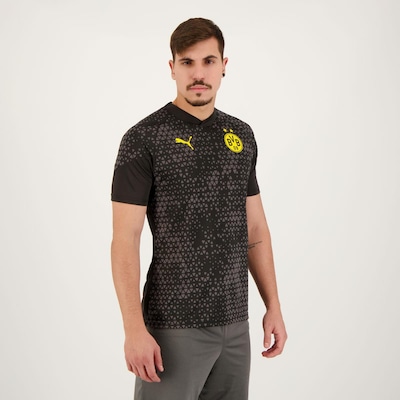 Camisa Borussia Dortmund Treino 2024 Puma - Masculina - Foto 5
