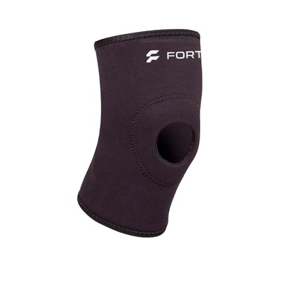 Joelheira Fort Neoprene com Orificio e Reforço Patelar - Adulto - Foto 1