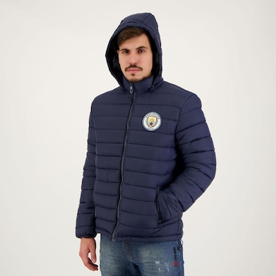 Jaqueta Manchester City Padding I SPR - Masculina - Foto 2