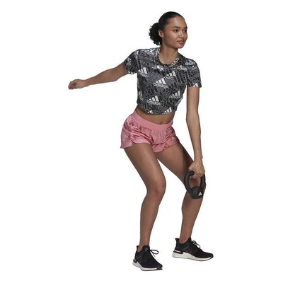 Shorts adidas Pacer Made For Training - Feminina - Foto 2