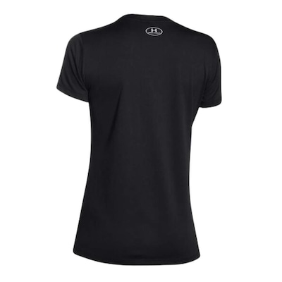 Camiseta Under Armour Tech Ssv Solid Preto - Feminina - Foto 2