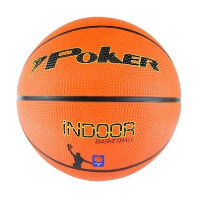 Bola de Basquete Poker Official N7 Indoor - Foto 2