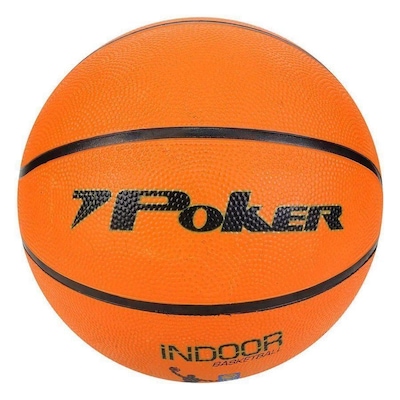 Bola de Basquete Poker Official N7 Indoor - Foto 1