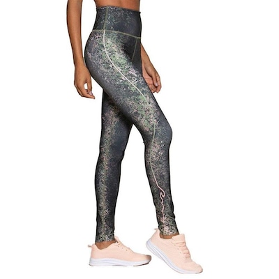 Calça Legging Run More Dual - Feminina - Foto 4