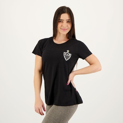 Camisa do Atlético Mineiro Baby Look - Feminina - Foto 5