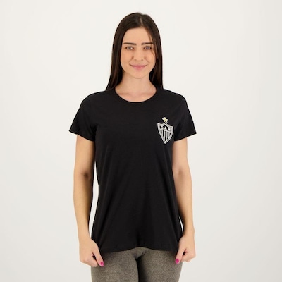 Camisa do Atlético Mineiro Baby Look - Feminina - Foto 1
