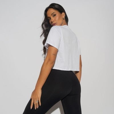Blusa Cropped Honey Be Fitness Don''''T Stop Cr194 - Feminino - Foto 2