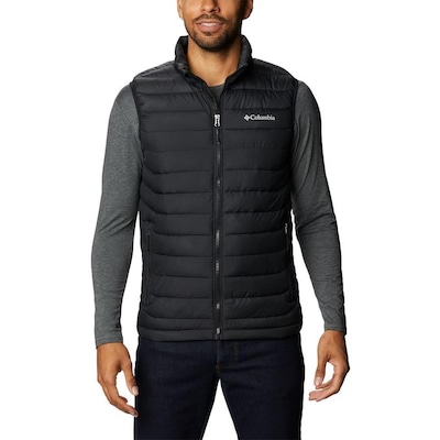 Colete Columbia Powder Lite Preto - Masculino - Foto 1