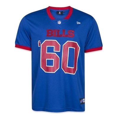 Camiseta do Buffalo Bills NFL New Era Unissex Jersey Core - Foto 2