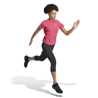 Camiseta adidas Own The Run Tee - Feminina - Foto 3