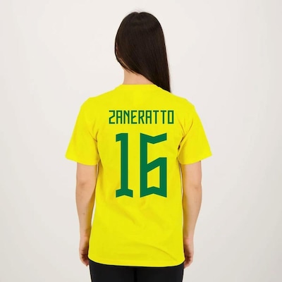 Camiseta do Brasil FutFanatics  Zaneratto 16 - Feminina - Foto 3