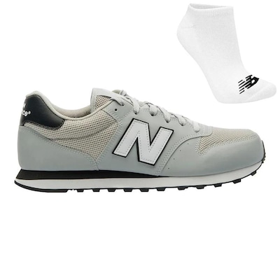 Tênis New Balance 500 V2 + Par de Meia - Masculino - Foto 1