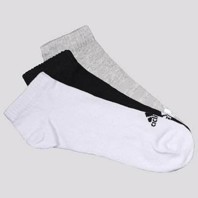 Kit de Meias Sapatilha Finas e Leves Sportswear Low-Cut 3 Pares - Adulto - Foto 1