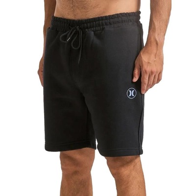 Bermuda de Moletom Hurley Circle Icon - Masculina - Foto 1