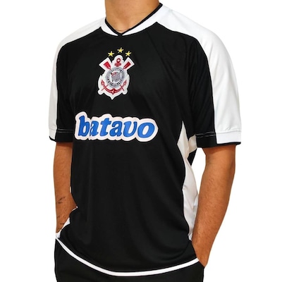 Camisa do Corinthians Retro Mundial 2000 Batavo Spr - Masculino - Foto 4