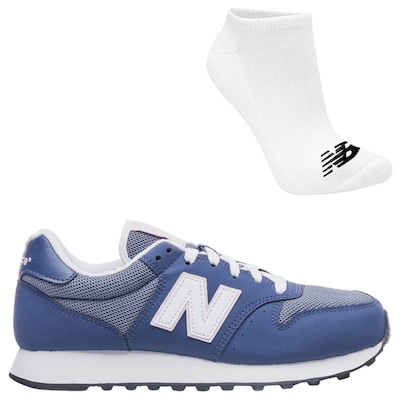 Tênis New Balance 500 V2 + Meias - Feminino - Foto 1