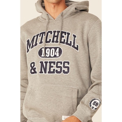 Blusão De Moletom Mitchell & Ness Fechado Com Capuz Branded - Masculino - Foto 5