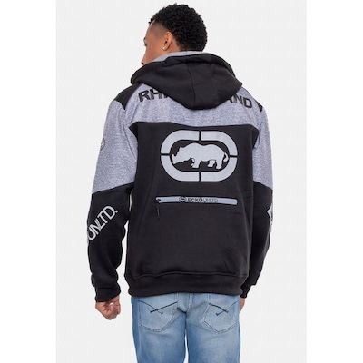 Jaqueta de Moletom com Capuz Ecko Canguru Aberto - Masculina - Foto 2