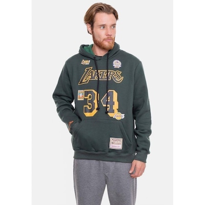 Blusão De Moletom Com Capuz Mitchell & Ness Shaquille O''''''''''''''''Neal - Masculino - Foto 3