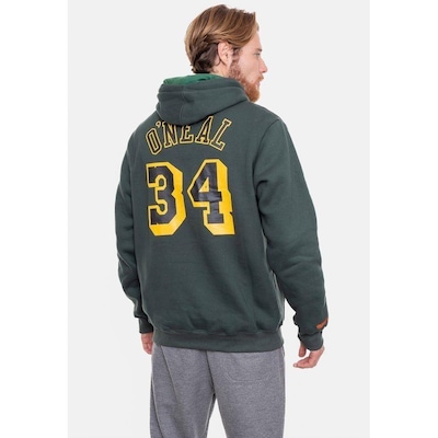 Blusão De Moletom Com Capuz Mitchell & Ness Shaquille O''''''''''''''''Neal - Masculino - Foto 4