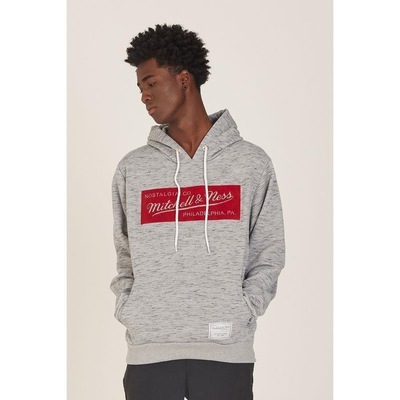 Blusão De Moletom Mitchell & Ness Fechado Com Capuz Branded - Masculino - Foto 3