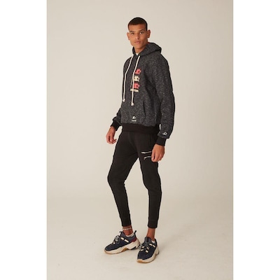 Blusão de Moletom Starter com Capuz Fechado - Masculino - Foto 5