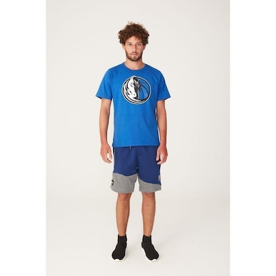 Bermuda Nba Moletom Denver Nuggets - Masculina - Foto 2