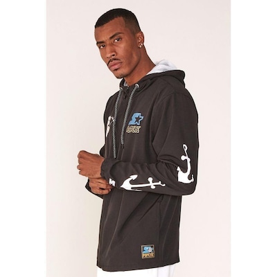 Jaqueta com Capuz Corta Vento Starter Collab Popeye - Masculina - Foto 2