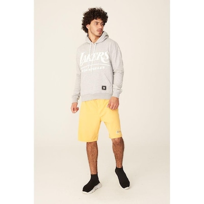 Blusão De Moletom Com Capuz Nba Los Angeles Lakers - Masculino - Foto 1