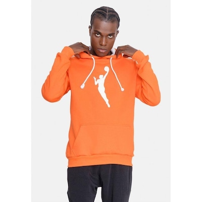 Blusão De Moletom Com Capuz NBA Jumpman - Masculino - Foto 4