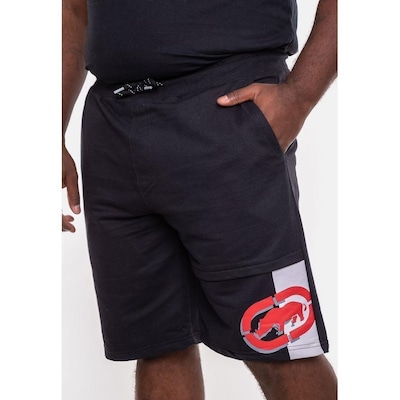 Bermuda Ecko Moletom Plus Size Odi - Masculina - Foto 4