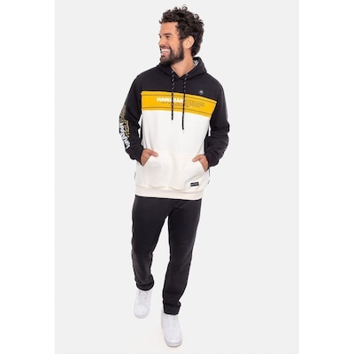Blusão de Moletom com Capuz HD Canguru Argentina - Masculina - Foto 2