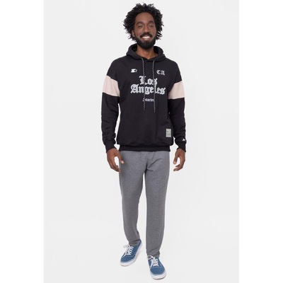 Blusão de Moletom com Capuz Starter Canguru Ca - Masculino - Foto 1
