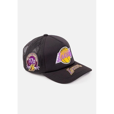 Boné Mitchell & Ness Nba Hwc Los Angeles Lakers - Trucker - Snapback - Adulto - Foto 1