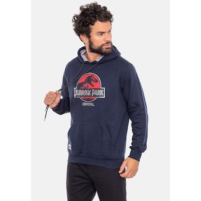 Blusão de Moletom com Capuz Fatal Canguru Fechado - Masculina - Foto 5