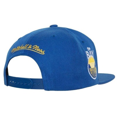 Boné Mitchell & Ness NBA Side Golden State Warriors - Strapback - Adulto - Foto 3