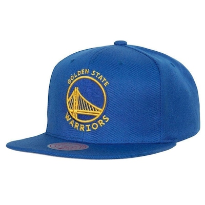 Boné Mitchell & Ness NBA Side Golden State Warriors - Strapback - Adulto - Foto 1