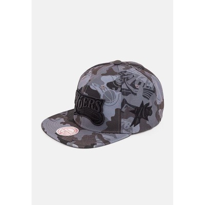 Boné Aba Reta Mitchell & Ness NBA Camo Hwc Philadelphia 76Ers - Adulto - Foto 5