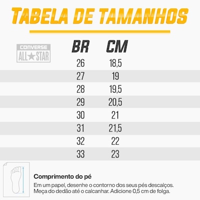 Tênis Cano Alto Converse Chuck Taylor All Star - Infantil - Foto 4