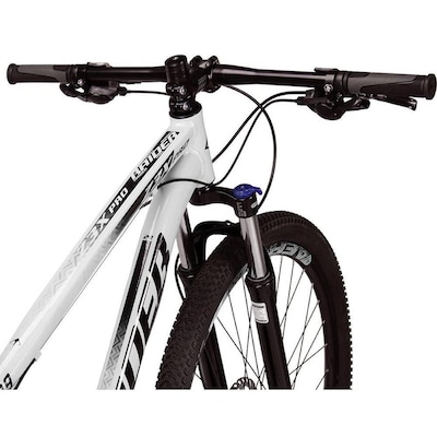 Bicicleta 29 Raider Z3X Pro - Freio Hidráulico Suspensão com Trava - Câmbio Traseiro Shimano Altus - 27V - Adulto - Foto 4