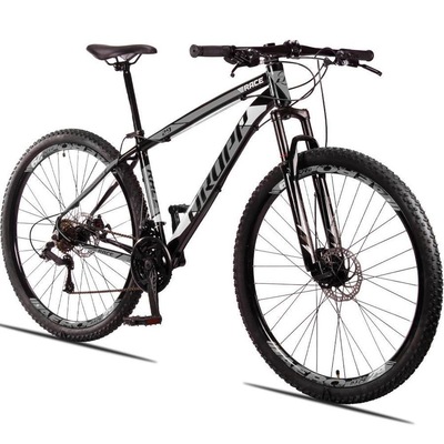 Bicicleta Aro 29 Dropp Race - Câmbio Traseiro Shimano - Freio A Disco Bike Mtb Alumínio - 24V - Adulto - Foto 3