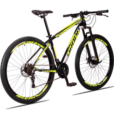 Bicicleta Aro 29 Dropp Race - Câmbio Traseiro Shimano - Freio A Disco Bike Mtb Alumínio - 24V - Adulto - Foto 1