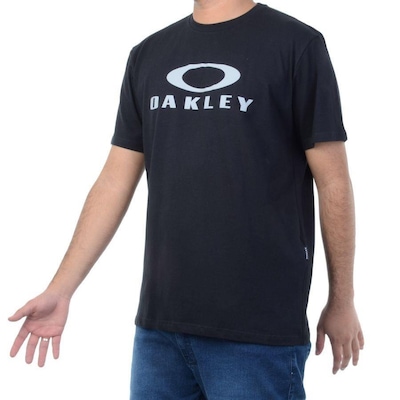 Camiseta Oakley O-Bark Ss Tee - Masculina - Foto 4