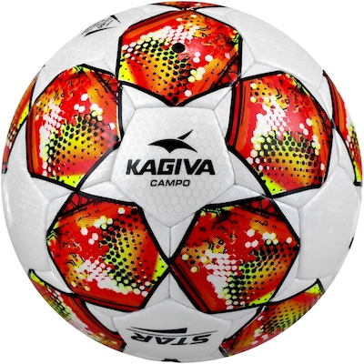 Bola de Futebol de Campo Kagiva Star Costurada - Foto 1