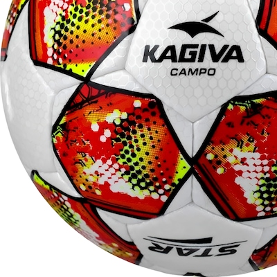Bola de Futebol de Campo Kagiva Star Costurada - Foto 4