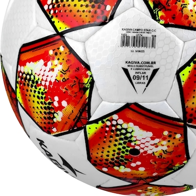 Bola de Futebol de Campo Kagiva Star Costurada - Foto 6
