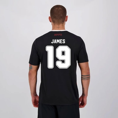 Camiseta do São Paulo Futfanatics Change 19 James - Masculina - Foto 1