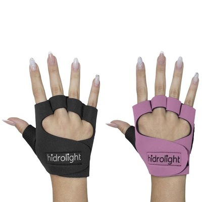 Kit de Luvas para Academia Hidrolight Neoprene - 2 Pares - Adulto - Foto 1